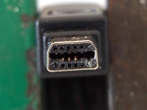 Opravený USB konektor